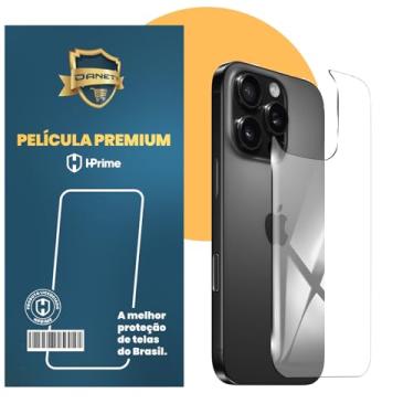 Imagem de Pel�cula Traseira Danet Nanoshield Para iPhone 13 ao 16 Prote��o Invis�vel e Resist�ncia Extra (Verso Para iPhone 16 Pro)