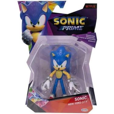 Imagem de Boneco Articulado Sonic NEW Yoke de 7CM Sonic Prime SUNNY 4236