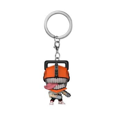 Imagem de Funko Pop! Keychain: Chainsaw Man - Chainsaw Man - Minifigura de vinil colecionável porta-chaves original - preenchimento de meias - ideia de presente - Mercadoria oficial - Fãs de Anime - Minifigura