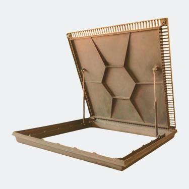 Imagem de Tampa Articulado com Grelha Casa De Máquina Piscina 1,00x1,00m Várias 