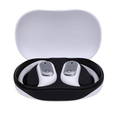 Imagem de Diyeeni Fones de Ouvido Sem Fio, Fones de Ouvido Bluetooth, Broto de Ouvido Com Som Surround 3D, Fones de Ouvido Confortáveis Com Orifícios e Estojo de Carregamento para Corrida, (Branco)