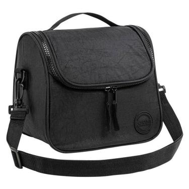 Imagem de Lancheira Tiracolo Escolar Académie Preto - Tilibra
