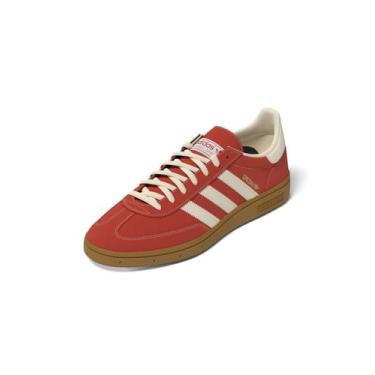 Imagem de adidas Tênis masculino Handball Spezial, Vermelho/branco creme/branco cristal, 46