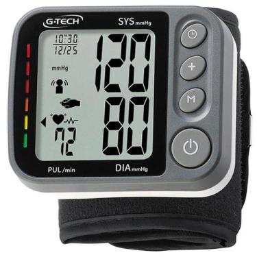 Imagem de Aparelho Medidor De Pressão Digital Pulso Gp450 G-tech Cor Cinza