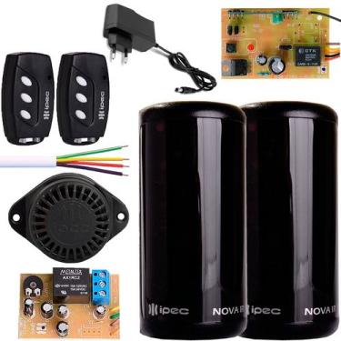 Imagem de Sensor De Barreira Sirene Fonte 30M Cabo Temporizador 2 Controles - IP