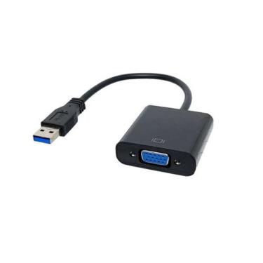 Imagem de Cabo Adaptador e Conversor USB 3.0 para VGA 1080p - Lotus
