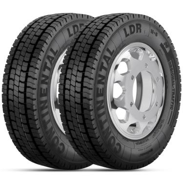 Imagem de Kit 2 Pneu Continental 215/75R17.5 126/124M 12PR LDR1 SA LRF