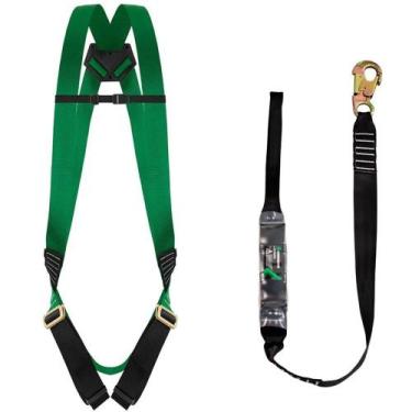 Imagem de Conjunto de Cinto de Segurança CG700E + Talabarte 344AB em P - CARBOGR