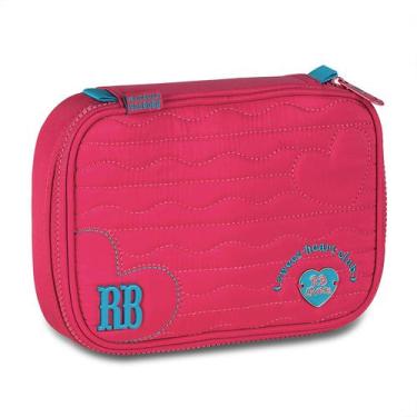 Imagem de Estojo Escolar Box Rebecca Bonbon Oficial Feminino - Clio Style, Rosa