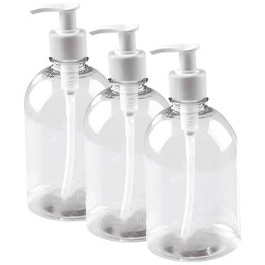 Imagem de Pote Saboneteira Dispenser Com Ejetor Kit 3