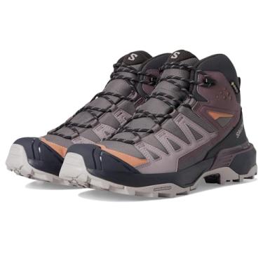 Imagem de Salomon Tênis de caminhada feminino X Ultra 360 Mid GTX, Gatinho ameixa/fantasma/cortiça, 41