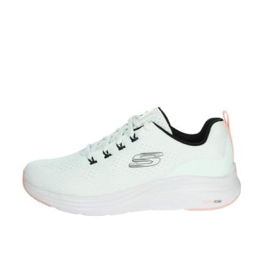 Imagem de Skechers Tênis feminino Vapor Foam – Fresh Trend com cadarço VAPOR FOAM, branco/preto/coral, 40 BR