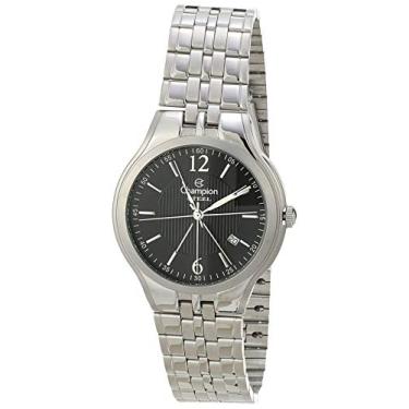 Imagem de Relógio Champion Masculino com calendário kit com pulseira CA20625C todo em aço