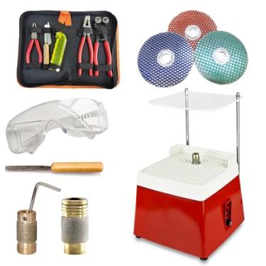Imagem de Ferramenta AutomáTica Para Polimento De Vitrais EléTricos Com Diamantes,Brocas De Polimento De 5/8",Kit De Ferro De Passar,4200 Rpm Para Bricolage,CerâMica