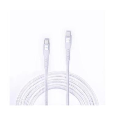 Imagem de Cabo lity c12b usb c carregamento rápido até 60w e 3a - 2m - branco