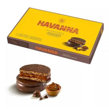 Imagem de Caixa Alfajores de Chocolate Havanna 6 Unidades