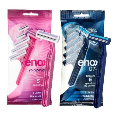 Imagem de Kit Enox Aparelho De Depilar Gt-2 Woman + Aparelho De Barbear Gt-2