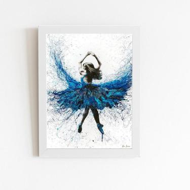 Imagem de Quadro Decorativo 60x40cm Eucatex com Moldura Frontal