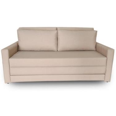 Imagem de Sofá Cama Casal Tecido Impermeável Acquablock Medida 160cm - 4R Estofa