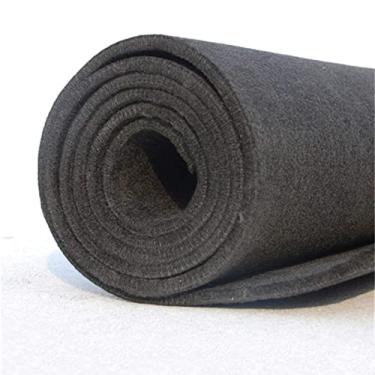 Imagem de Manta e almofada de soldagem à prova de fogo - Feltro de carbono de alta temperatura para soldagem, isolamento e aplicações químicas - Espessura de 3 mm a 14 mm, largura de 200 mm, comprimento de 1230