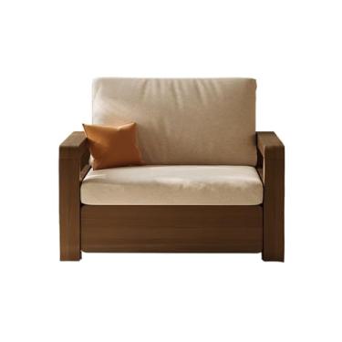 Imagem de Sofá-cama dobrável Sofá-cama, cama reclinável dobrável com função de armazenamento, sofá individual conversível para sala estar, quarto, escritório