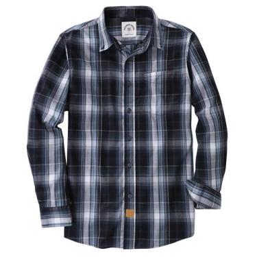 Imagem de Camisa Dubinik de manga comprida com botões para homens