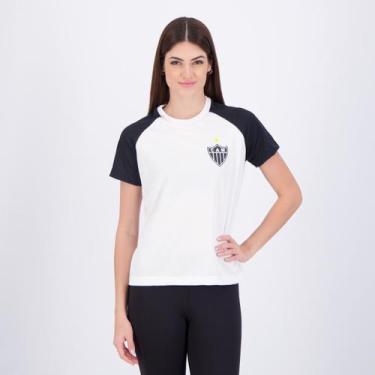 Imagem de Camisa Atlético Mineiro Empolgante Feminina Branca - Braziline, M