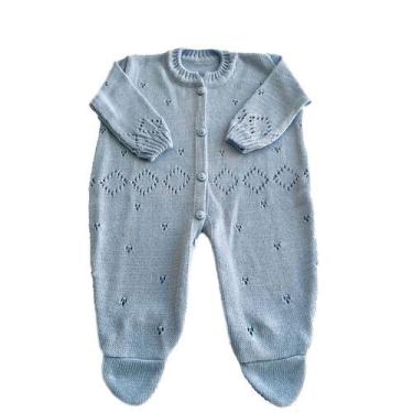 Imagem de Macacão Tricô de Lã Links - Kowak, Azul, Claro, RN