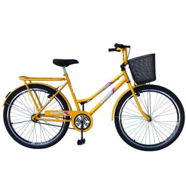 Imagem de Bicicleta Aro 26 Retro Urbana Tropical Freios V Brake Rodas Alumínio A