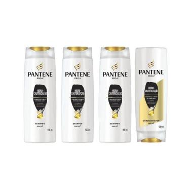 Imagem de Kit Pantene Hidro Cauterização 3 Shampoo 400Ml+ 1 Cond 400Ml