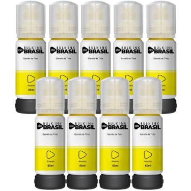 Imagem de Kit 9 Refil De Tinta Para Epson T544 L3150 L3250 L3110 L5190 - Bulk In