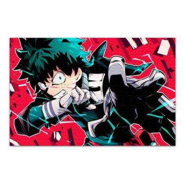 Imagem de Quebra Cabeça Boku No Hero Personalizado 120 Peças 001 - Pomps Geek