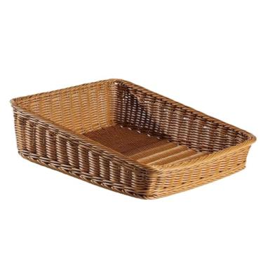 Imagem de Wswqop Cesta de armazenamento para frutas e vegetais, organizador de brinquedos multiuso de grande capacidade, cesta de pão para lanches, cozinha e