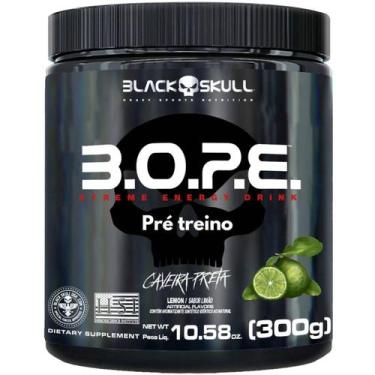 Imagem de Pré Treino BOPE Black Skull 300g Limão