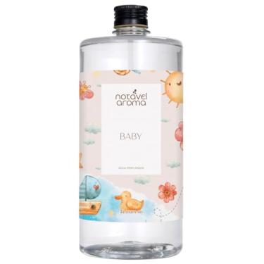 Imagem de Agua Perfumada 1L Odorizante Aromatizador Tecidos Roupas Cama Cortinas (Baby)