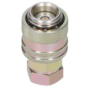 Imagem de Chiffonade Adaptador de teste hidráulico G1/20.3 cm fêmea Conexão rápida – Conector de medição de pressão para bomba de escavadeira e equipamento industrial