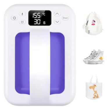 Imagem de KORGOL Máquina de Prensa Térmica para Camisetas, Mini Prensa Térmica Portátil de 7 "× 5" Calor Rápido e Uniforme, Máquina de Impressora de Camisetas de Fácil Prensagem para Vinil Htv e Sublimação de T