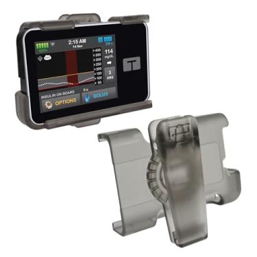 Imagem de Artisan Power Estojo coldre para tandem t: Slim, t: Slim X2 e t: Slim G4 Insulin Pump – Clipe de cinto giratório seguro de 360°, plásticos de grau de saúde, enrolamento de tubos, coldre durável para