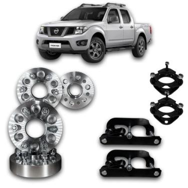 Imagem de Kit Elevação Completa +Espaçador De Rodas Nissan Frontier - AVM