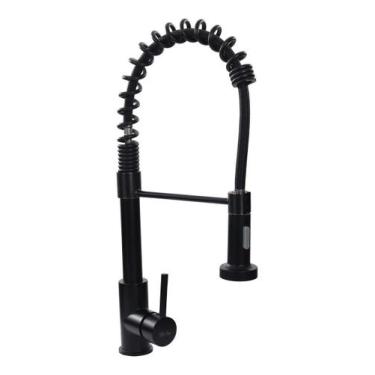 Imagem de Torneira Cozinha Gourmet Monocomando Premium Black Preto - Stillus Hom
