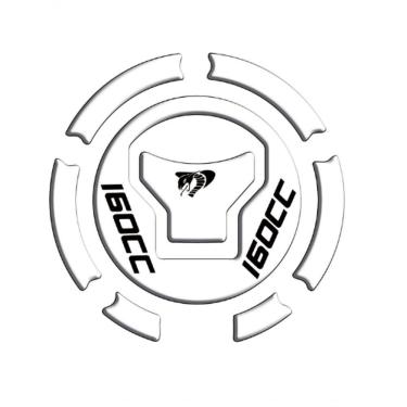 Imagem de Adesivo Bocal Cb Twister Cg Titan / Fan / Start 160 +2018 Transparente Transparente