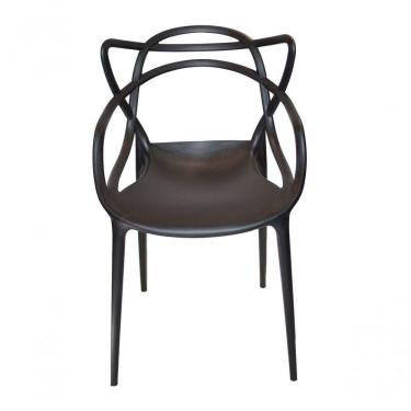 Imagem de Kit Com 2 Cadeiras Allegra Sala De Jantar Masters Ana Maria Preta