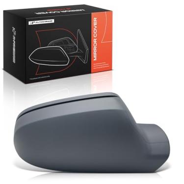 Imagem de A-Premium Tampa da tampa do espelho retrovisor do lado do passageiro - compatível com Audi A4/S4 2010-2016, A5 2010-2014, A4 Quattro, A5 Quattro, S5, RS5 - Cinza preparado, com orifício de seta, com