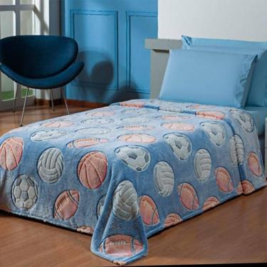 Imagem de Manta Cobertor Solteiro Infantil Brilha No Escuro Macia