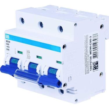 Imagem de Disjuntor Mdw 80a Weg - Curva C Tripolar