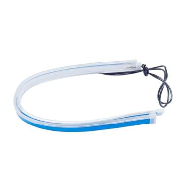 Imagem de UHANBUT 2 peças de luzes LED para carro de 45 cm, luzes diurnas DRL flexíveis à prova d'água, sequenciais, sequenciais, sequenciais, sequenciais, acessório de faixa de farol automotivo para carros (45