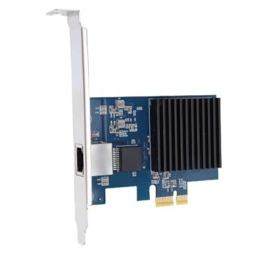 Imagem de Zunate Placa de rede PCIe de 10 GB, adaptador Ethernet RJ45 PCI Express Gen4 X1 para LAN de 10 Gigabit com chipset RTL8127 NBASE T suporta PXE VLAN Jumbo Frame para desktop