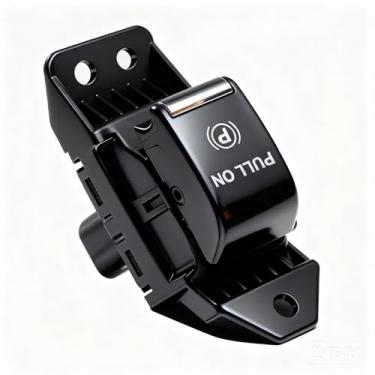 Imagem de Lookdyoo Interruptor de freio de estacionamento eletrônico controle de botão de freio de mão de emergência FL3T2B623BAW FL3T-2B623-BAW cromado compatível com Ford F150 Expedition Lincoln MKC Nautilus