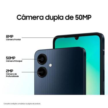 Imagem de Smt Samsung SM-A066M/DS A06 128GB 5G PT, 128GB, Preto