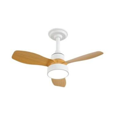 Imagem de Ventilador De Teto Moderno De 24 Polegadas Com Luzes Controle Remoto D